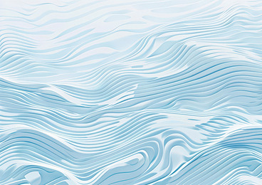 A soft aqua illustration representing morning water activation and calm daily beginnings